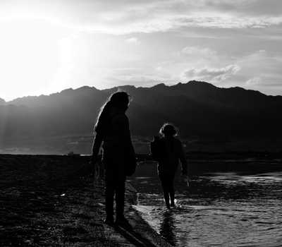 bnw - two girls on shore 2